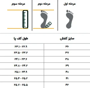 راهنمای سایز