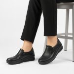 کفش طبی زنانه بدون بند بغل کِشی