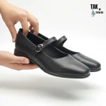 کفش مری‌ جین پاشنه کوتاه زنانه 001