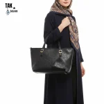 کیف زنانه لئوپارد شاپینگ بگ (Leopard Shopping Bag) LP-55824-BK - Image 3