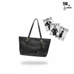 کیف زنانه لئوپارد شاپینگ بگ (Leopard Shopping Bag) LP-55824-BK - Image 4