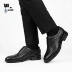 کفش مردانه رسمی چرم مدل آریامن - Image 5