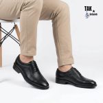 کفش مردانه رسمی چرم مدل آریامن - Image 2