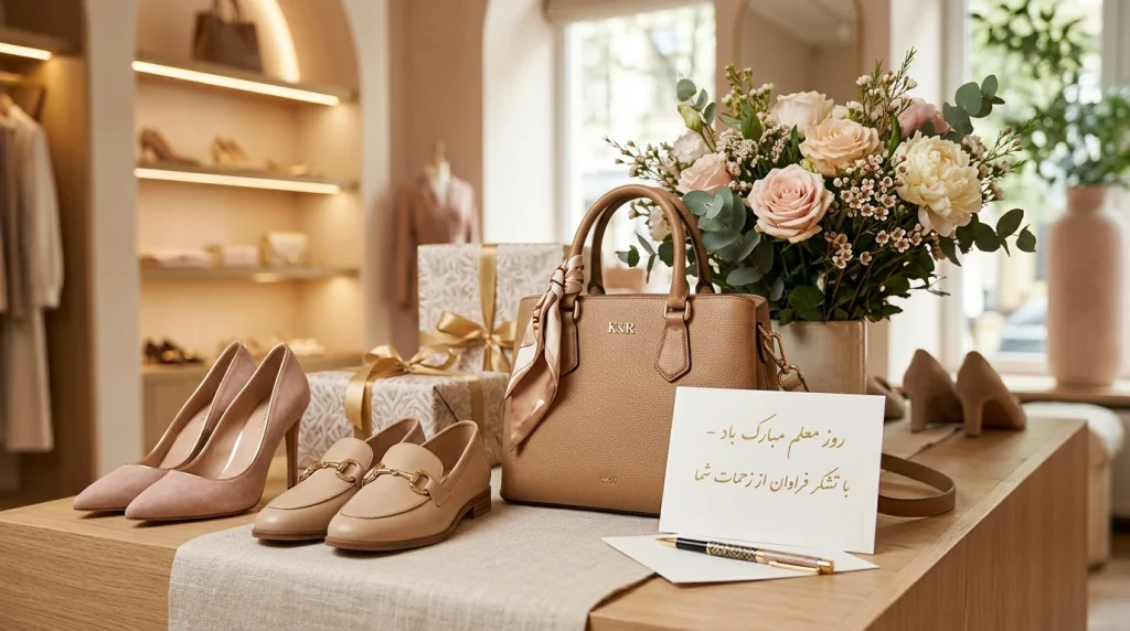 خرید کیف و کفش زنانه برای روز معلم